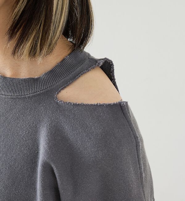 The Store by C' 「【DENIM DELIGHT DAYS】【別注】スリットショルダースエット」|スウェット・ジャージ|
