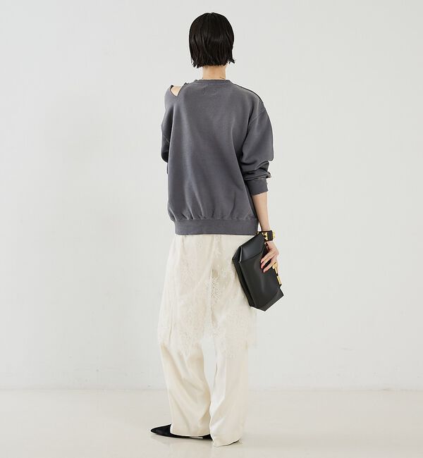 The Store by C' 「【DENIM DELIGHT DAYS】【別注】スリットショルダースエット」|スウェット・ジャージ|