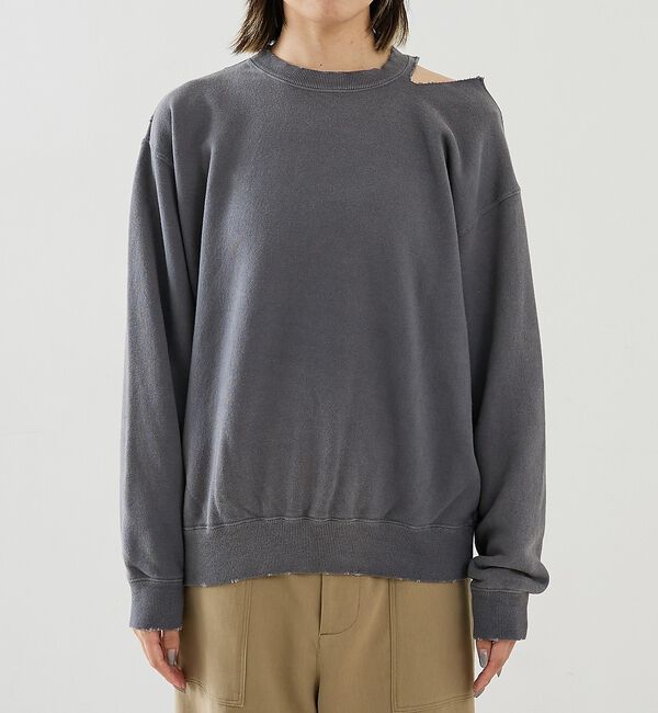 The Store by C' 「【DENIM DELIGHT DAYS】【別注】スリットショルダースエット」|スウェット・ジャージ|
