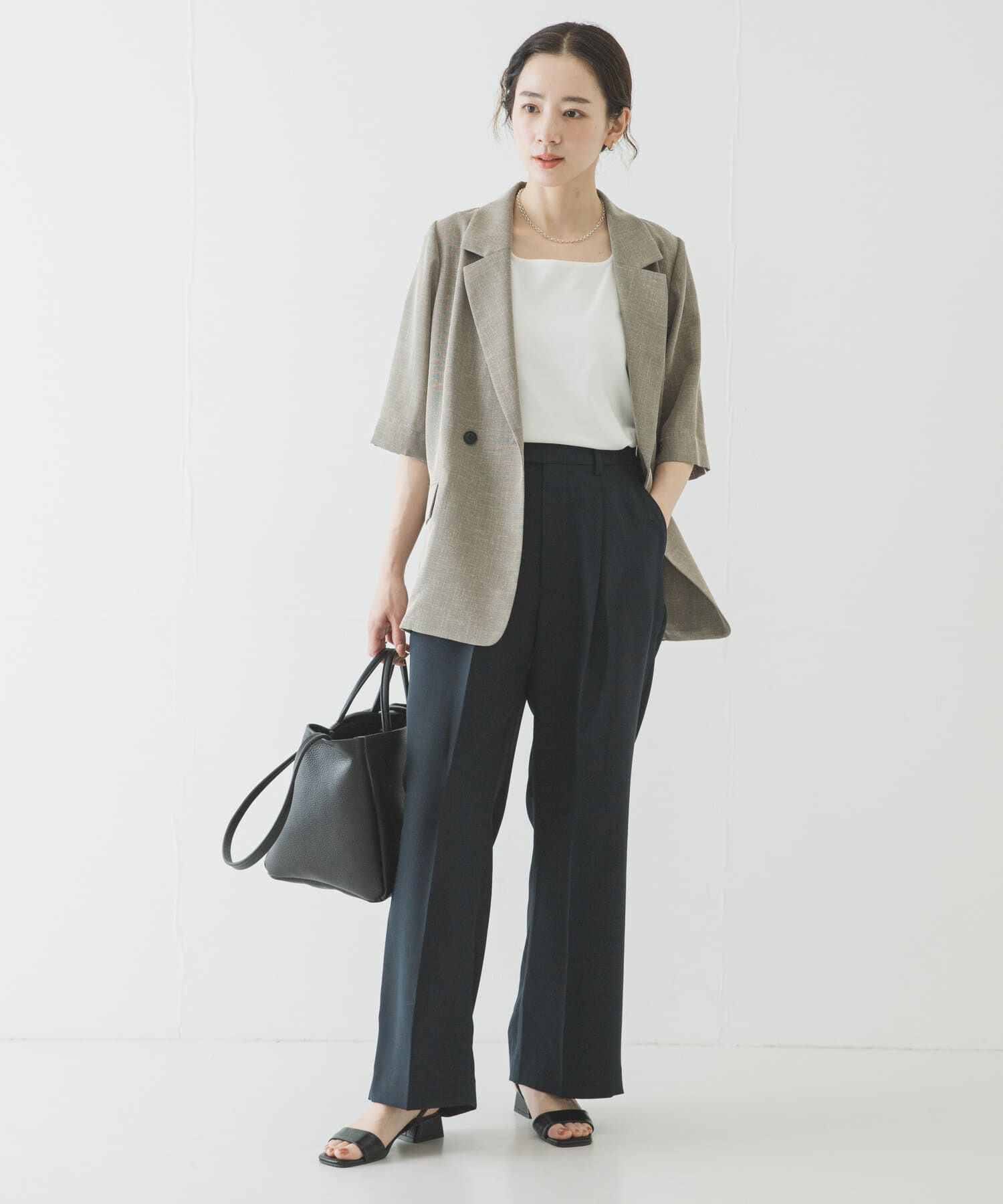 URBAN RESEARCH「『4サイズ展開』ダブルクロスキュプラストレートパンツ」|その他|