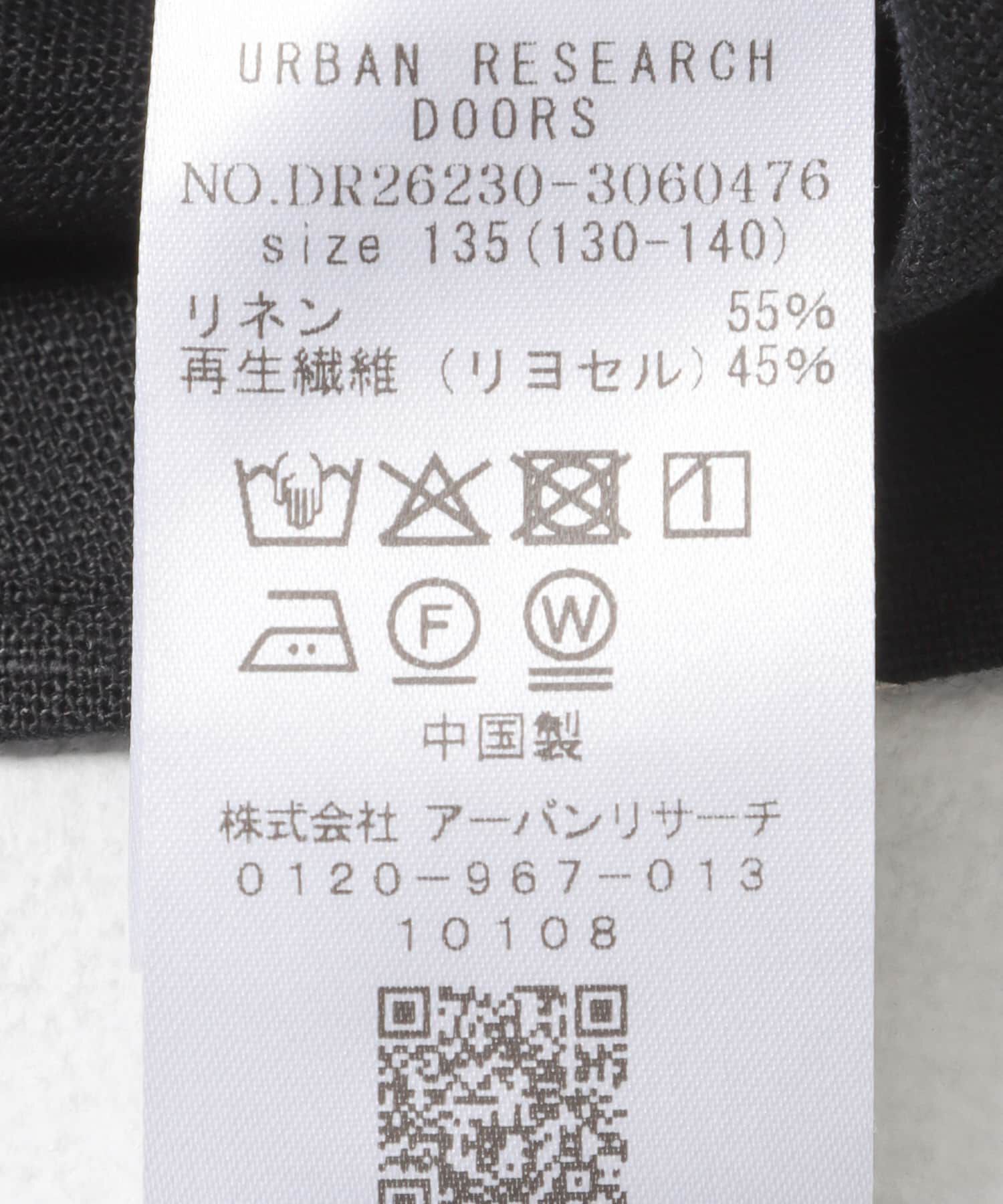 URBAN RESEARCH DOORS「『親子リンク』リネンリヨセルドットワンピース(KIDS)」|ワンピース|