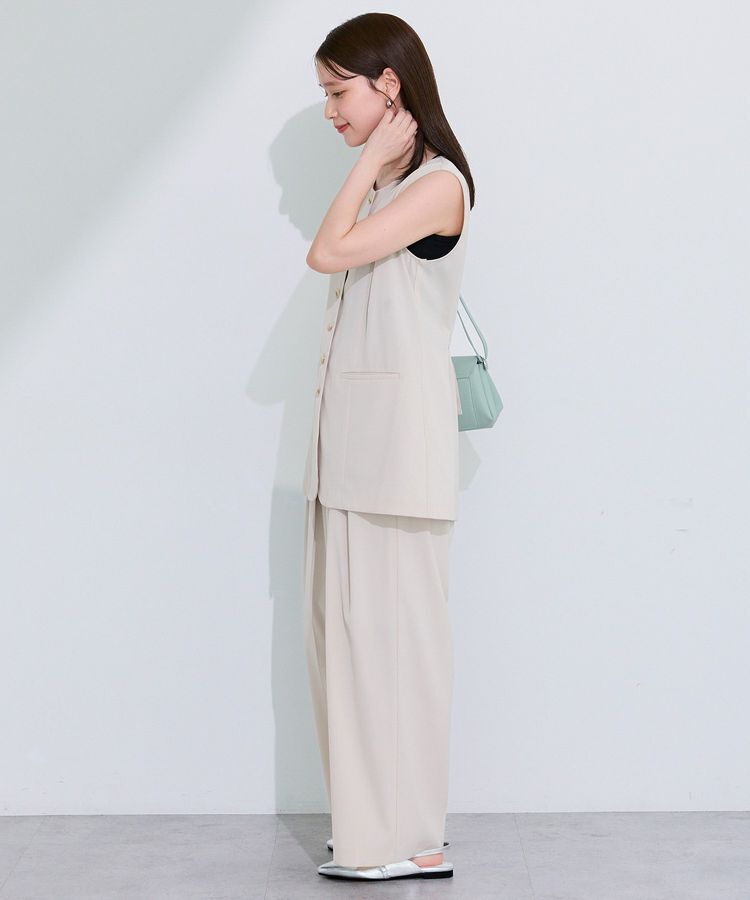 Green Parks「クルーネック多釦ジレ」|その他|