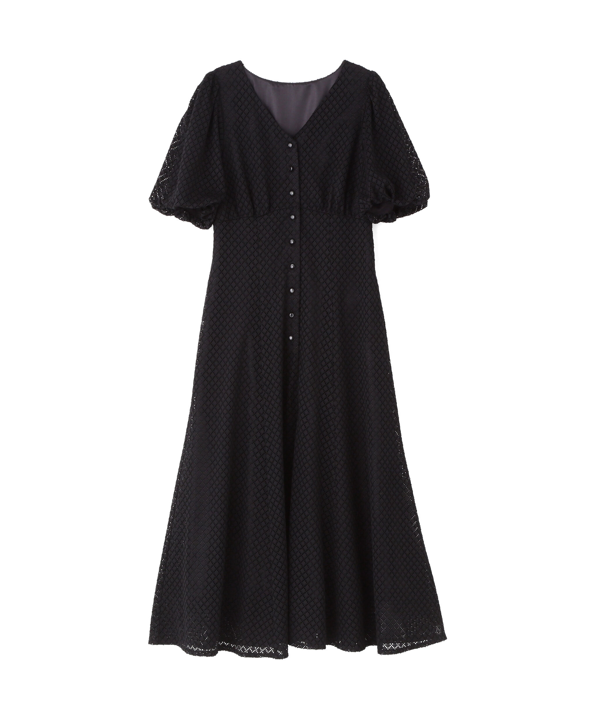 PROPORTION BODY DRESSING「パフスリーブフロント釦ワンピース 26SS」|ワンピース|