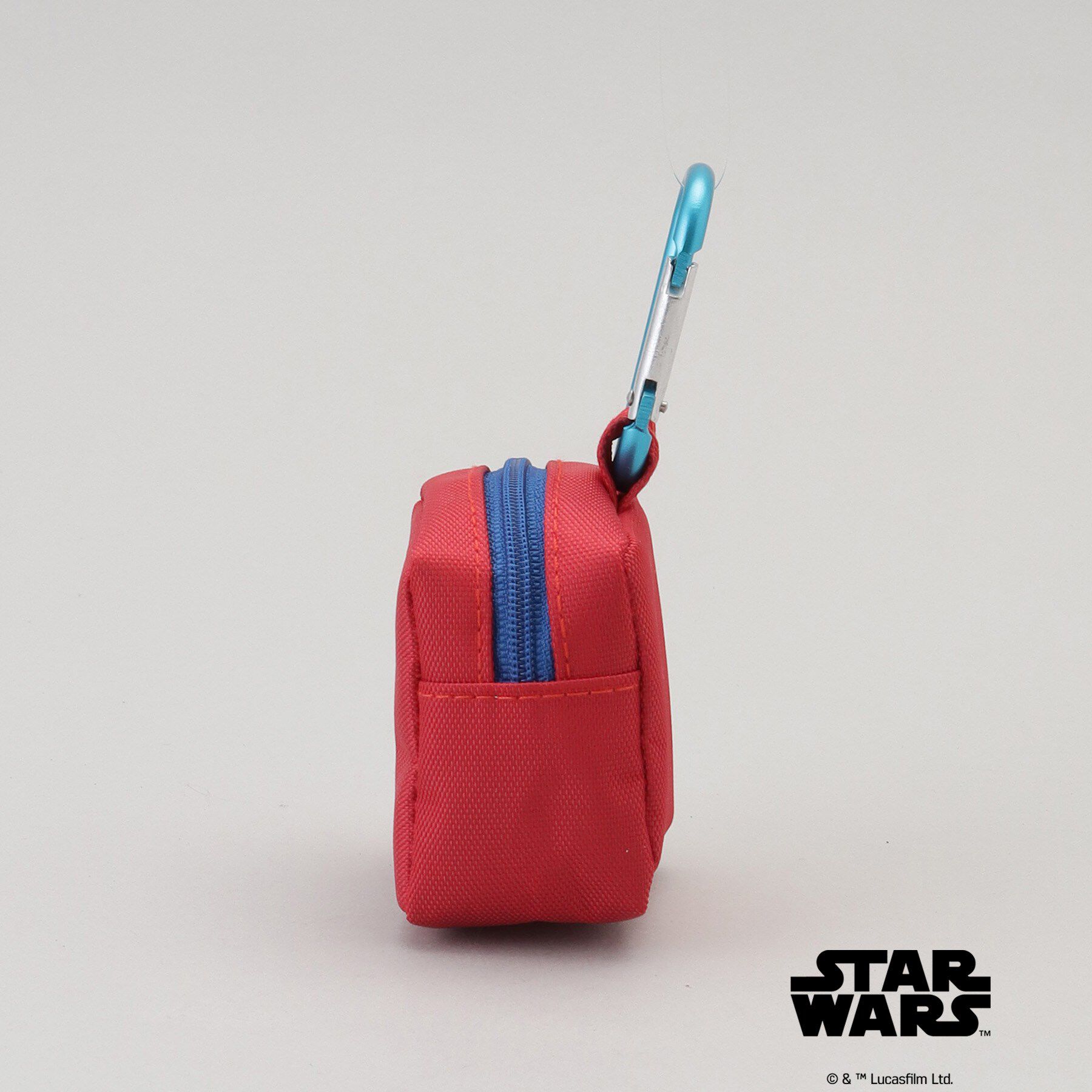 212 KITCHEN STORE「カラビナ付きミニ刺繍ポーチ ダース・ベイダー ロゴ ＜STAR WARS スター・ウォーズ ＞」|その他|