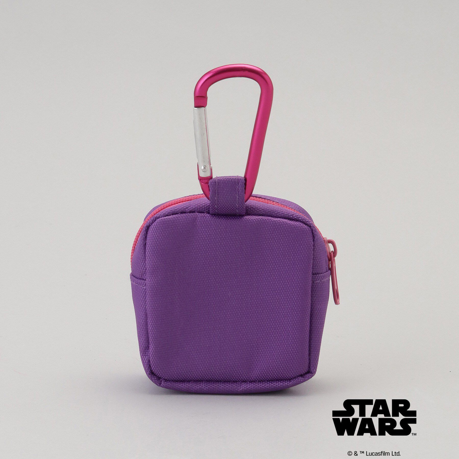 212 KITCHEN STORE「カラビナ付きミニ刺繍ポーチ ヨーダ ロゴ ＜STAR WARS スター・ウォーズ ＞」|その他|