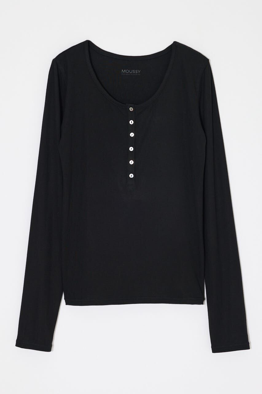 MOUSSY「ES HENRY NECK トップス」|Tシャツ・カットソー|