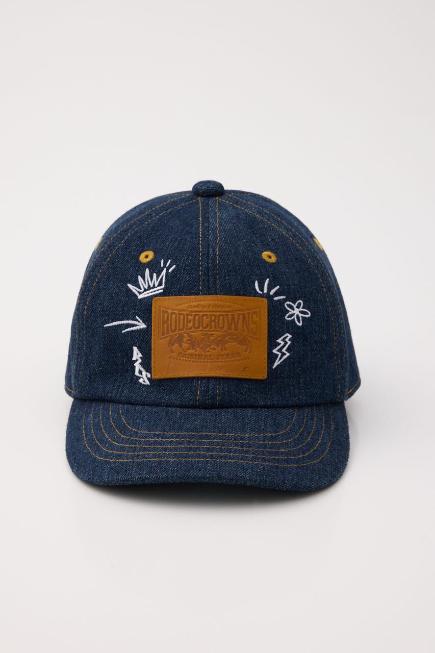 RODEO CROWNS「デニムパッチCAP」|その他|
