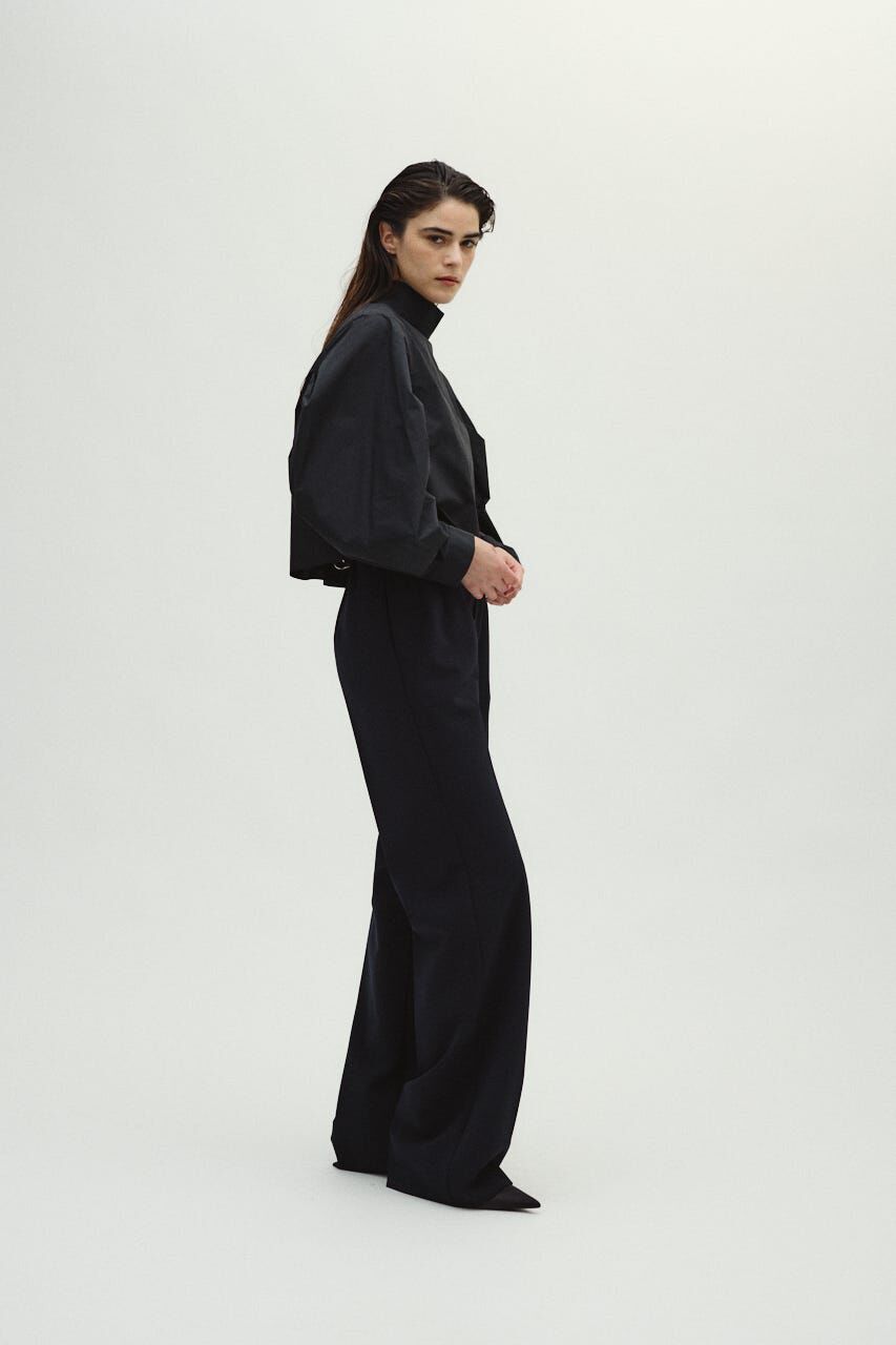 RIM.ARK 「Folded neck tuck blouse」|シャツ・ブラウス|