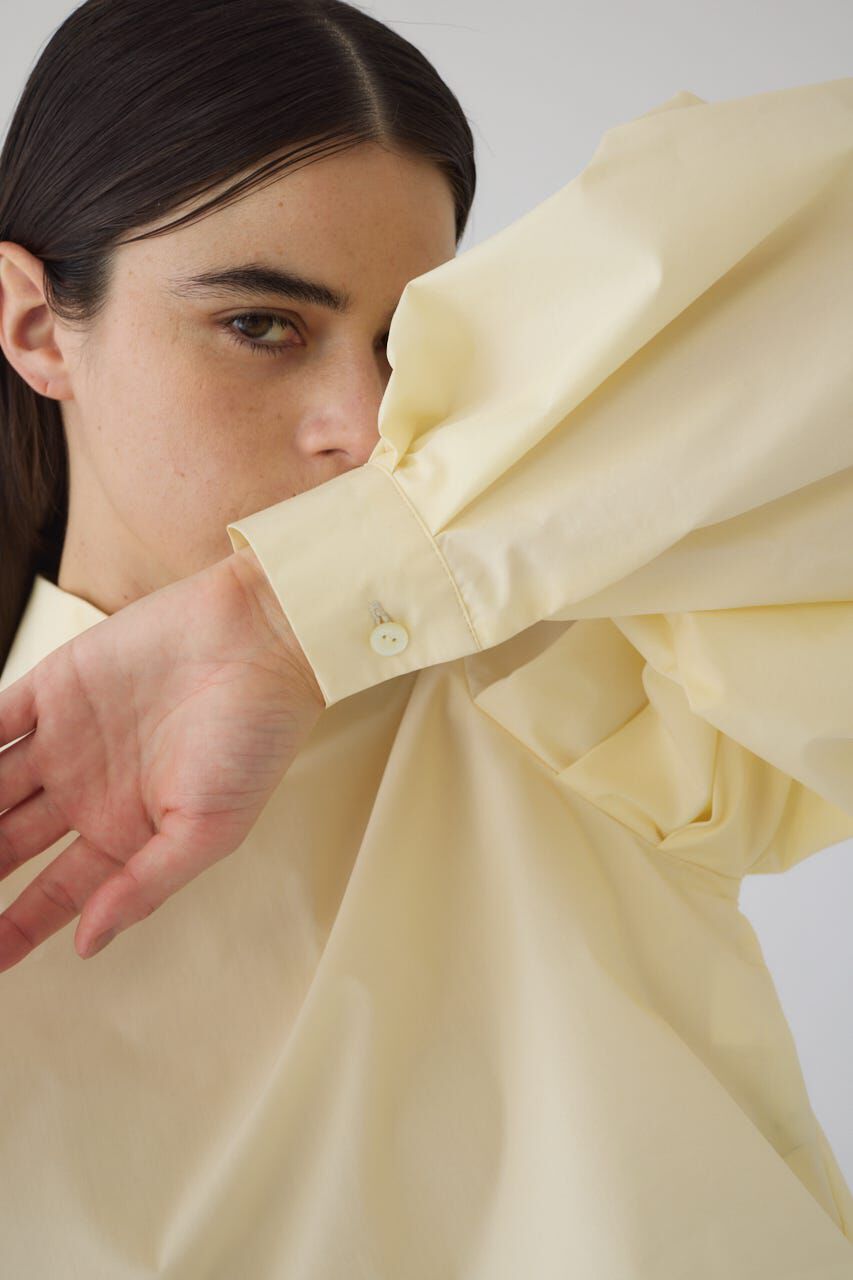 RIM.ARK 「Folded neck tuck blouse」|シャツ・ブラウス|