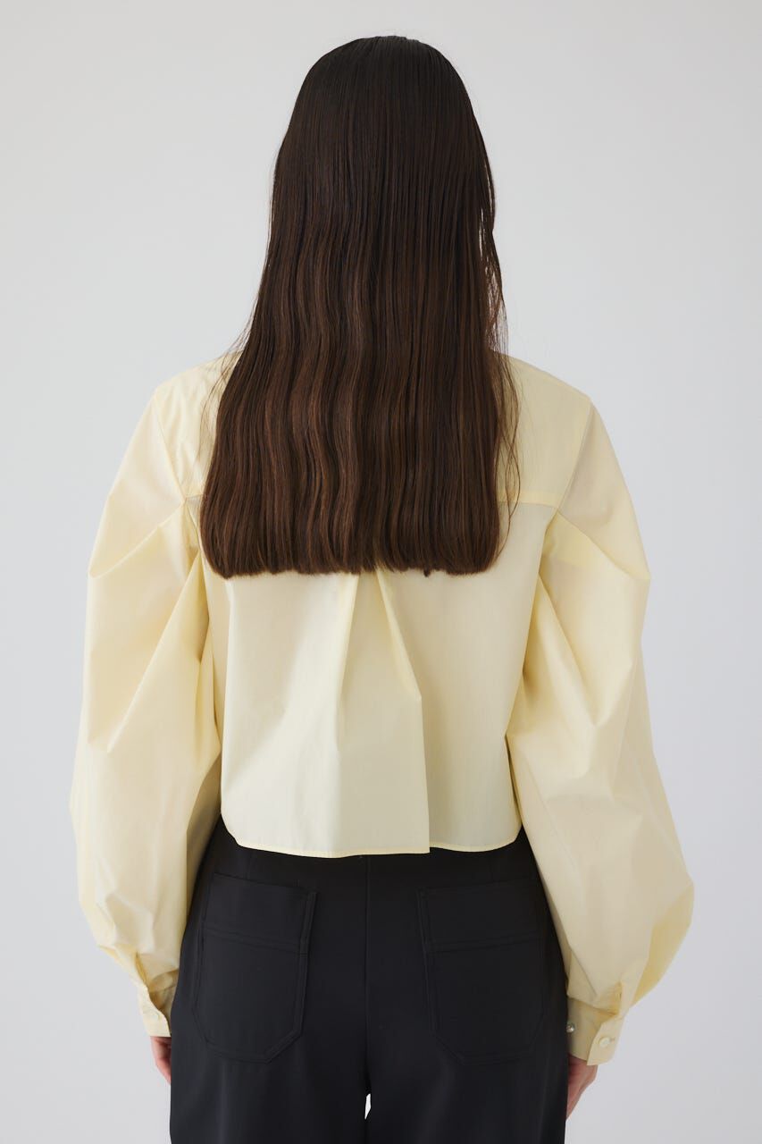 RIM.ARK 「Folded neck tuck blouse」|シャツ・ブラウス|