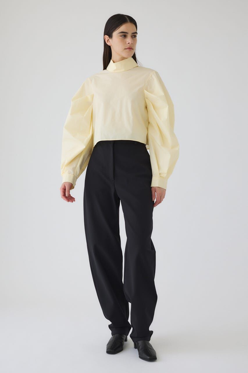 RIM.ARK 「Folded neck tuck blouse」|シャツ・ブラウス|