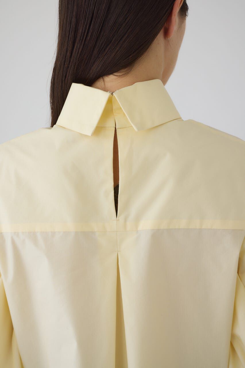 RIM.ARK 「Folded neck tuck blouse」|シャツ・ブラウス|