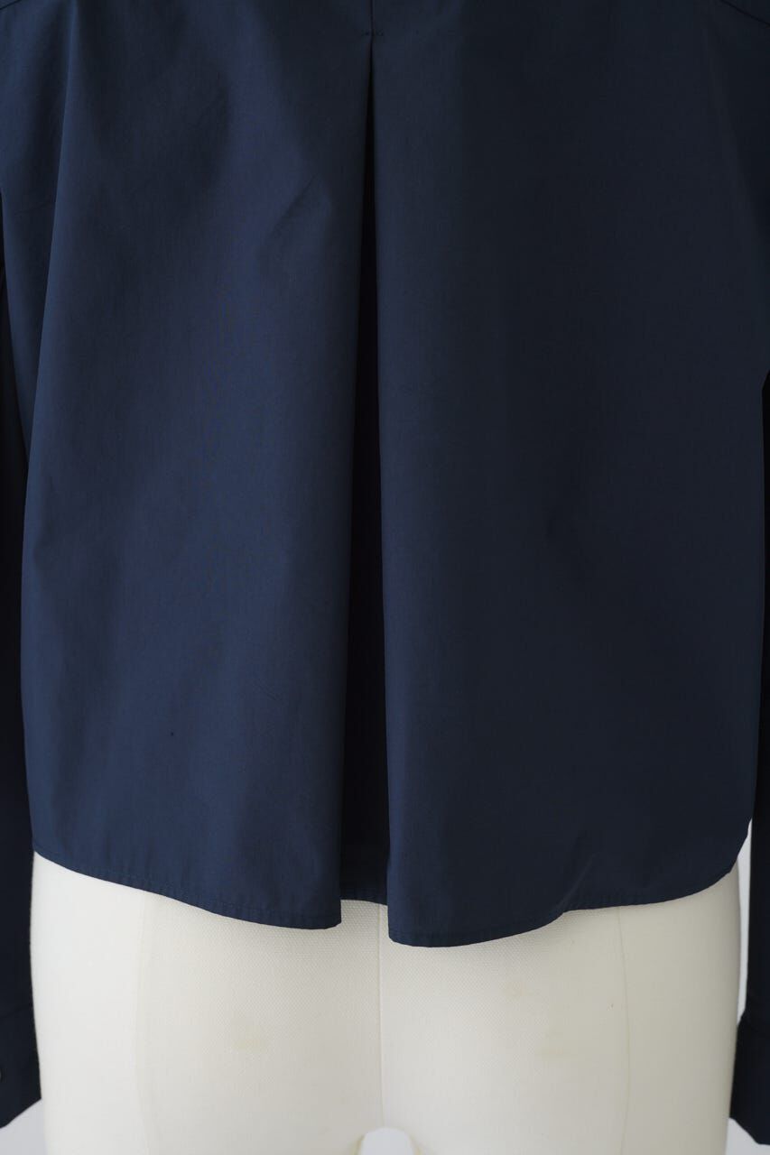 RIM.ARK 「Folded neck tuck blouse」|シャツ・ブラウス|