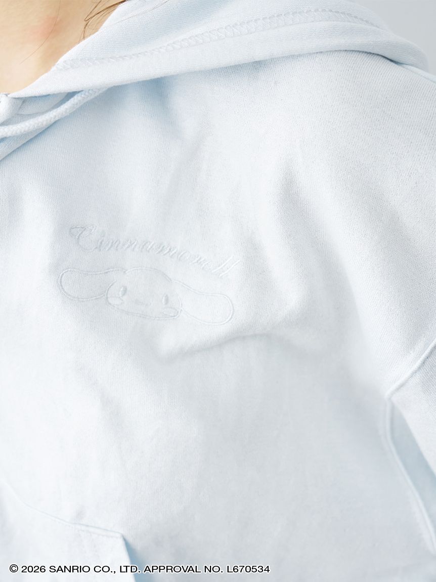 SNIDEL HOME「【Cinnamoroll】ラメスウェットパーカー」|ルームウェア|