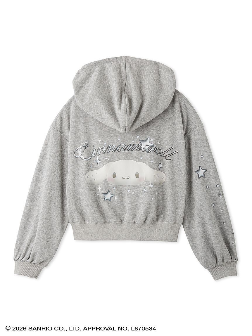 SNIDEL HOME「【Cinnamoroll】ラメスウェットパーカー」|ルームウェア|