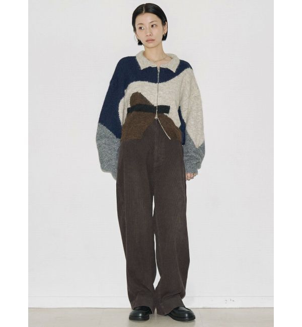 EMODA「【VEQUM】JACQUARD PATTERN KNIT」|ニット・セーター|