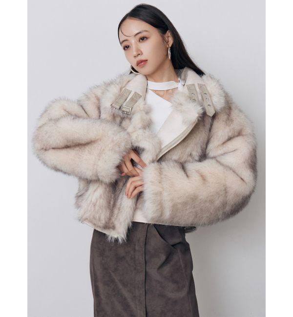 MURUA「リバーシブルショートフェイクムートンブルゾン」|その他|
