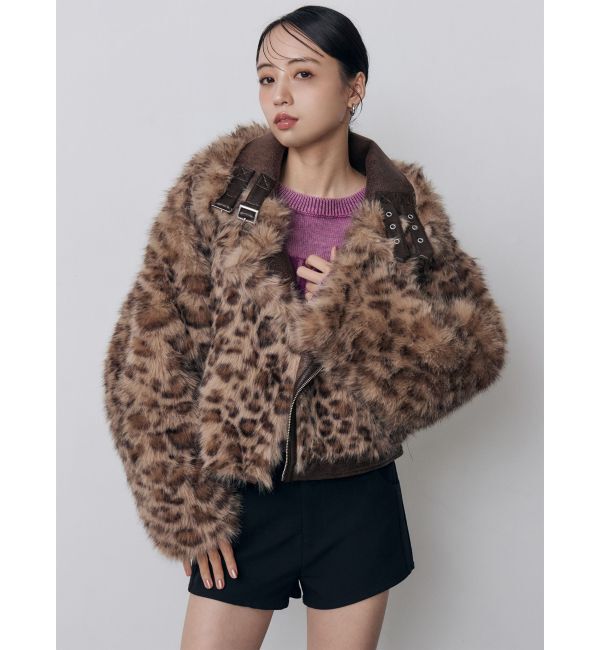 MURUA「リバーシブルショートフェイクムートンブルゾン」|その他|