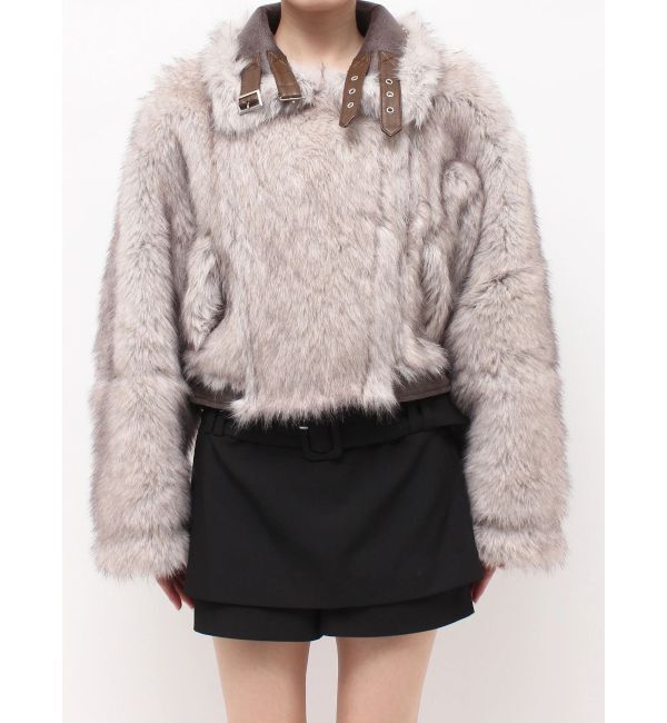 MURUA「リバーシブルショートフェイクムートンブルゾン」|その他|