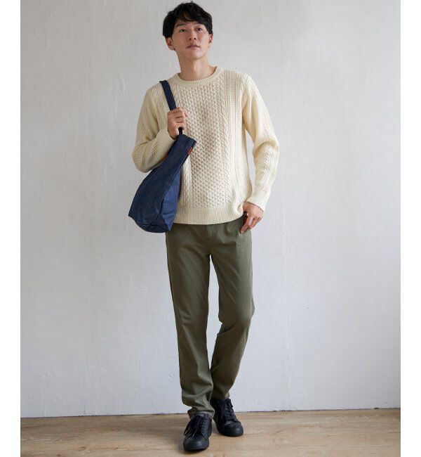 ikka「【雑誌MonoMax4月号掲載】GOKU楽パンツ EASY STRETCH 5ポケット「小泉孝太郎さん着用モデル」」|その他|