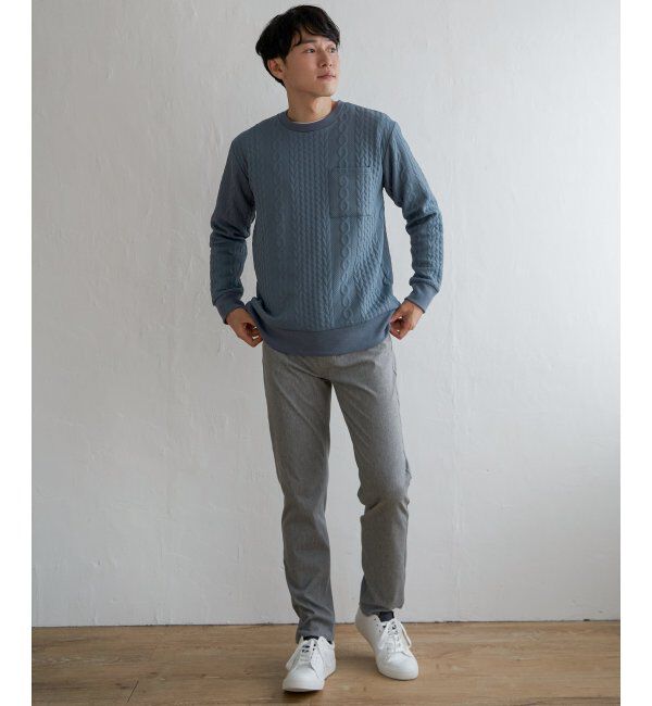 ikka「【雑誌MonoMax4月号掲載】GOKU楽パンツ EASY STRETCH 5ポケット「小泉孝太郎さん着用モデル」」|その他|