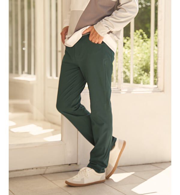 ikka「【雑誌MonoMax4月号掲載】GOKU楽パンツ EASY STRETCH 5ポケット「小泉孝太郎さん着用モデル」」|その他|