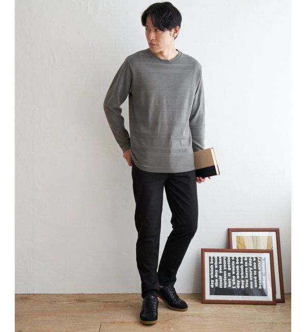 ikka「【雑誌MonoMax4月号掲載】GOKU楽パンツ EASY STRETCH 5ポケット「小泉孝太郎さん着用モデル」」|その他|
