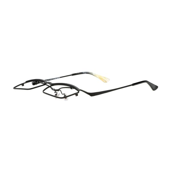  「スクエア型 跳ね上げ式メガネ フリップアップ FLIPUP ビジネス  レンズ交換券付」|メガネ|