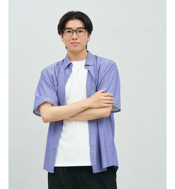  「【WEB限定】MADE IN JAPAN (メイドインジャパン) ウェリントン型 メガネ | チタン 軽量 レンズ交換券付」|メガネ|