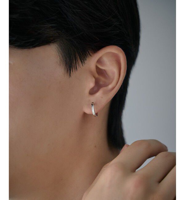 Jouete「K10WG フープピアス size/M」|ピアス|