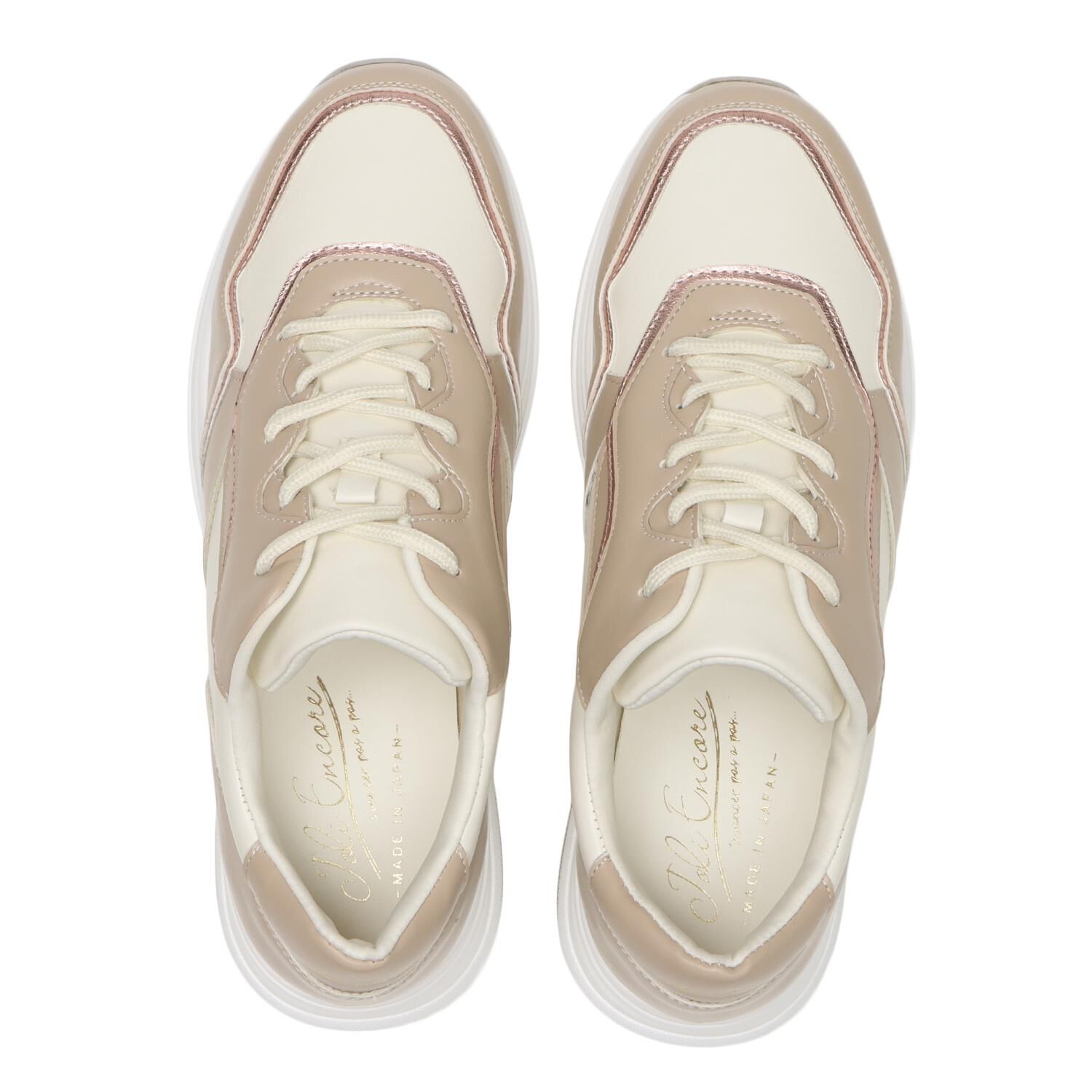 JOLI ENCORE「【JOLI ENCORE(FR)】PLATFORM BICOLOR SNEAKERS 5.5」|スニーカー|