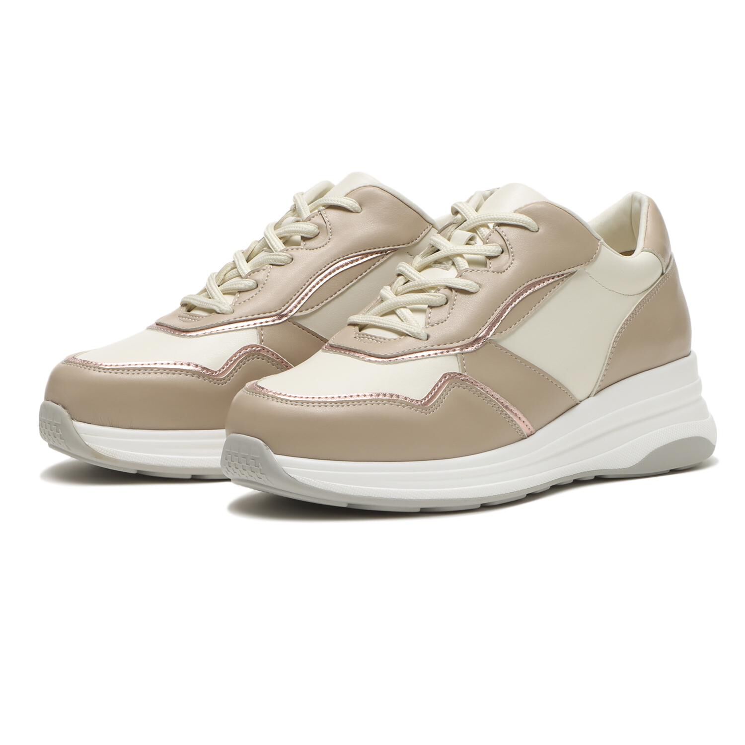 JOLI ENCORE「【JOLI ENCORE(FR)】PLATFORM BICOLOR SNEAKERS 5.5」|スニーカー|