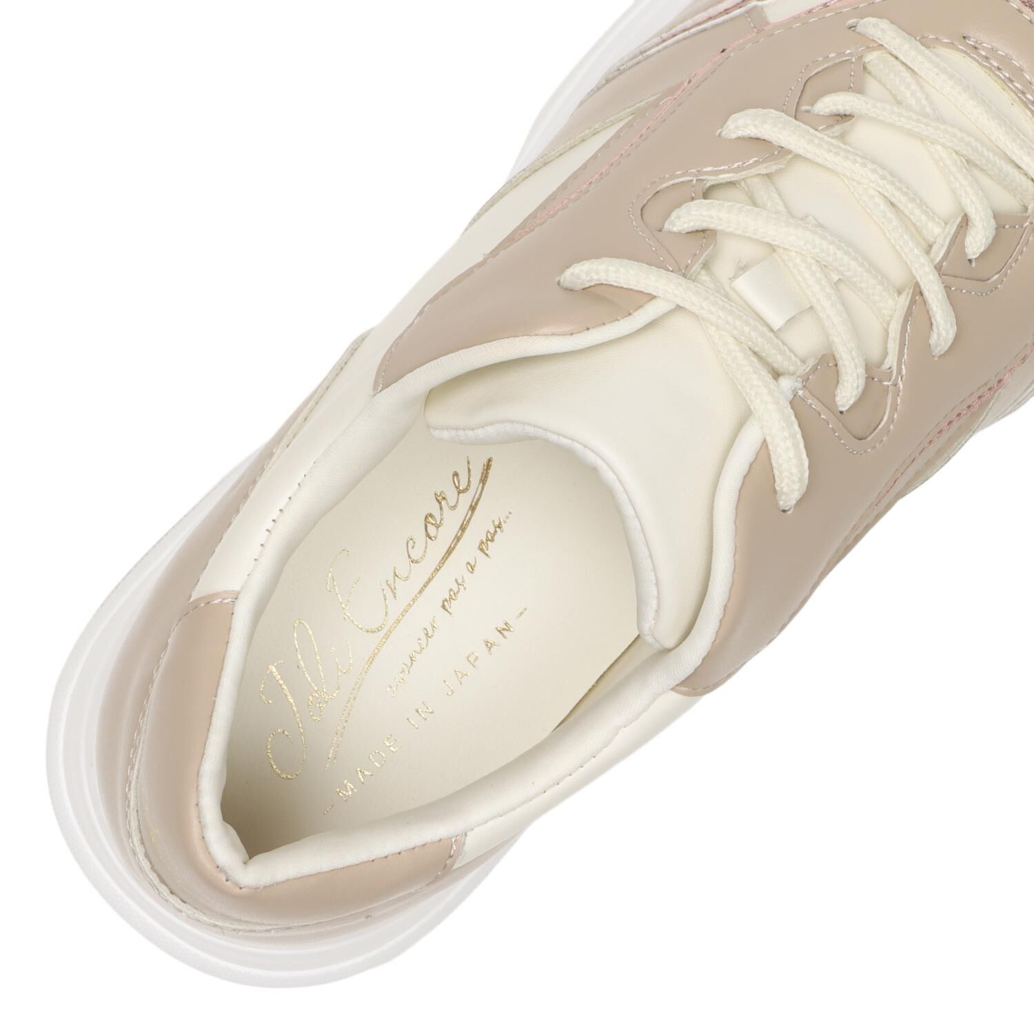 JOLI ENCORE「【JOLI ENCORE(FR)】PLATFORM BICOLOR SNEAKERS 5.5」|スニーカー|