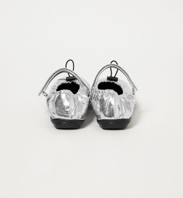 SY UNITED ARROWS「＜SY＞ シャーリングベルクロ フラット20&uarr;」|バレエシューズ|
