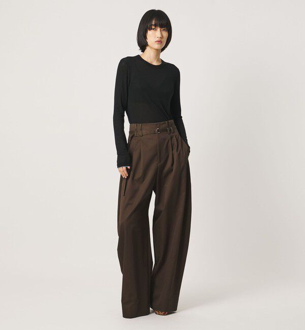 AEWEN MATOPH「＜AEWEN MATOPH＞シアー クルーネック カットソー」|Tシャツ・カットソー|