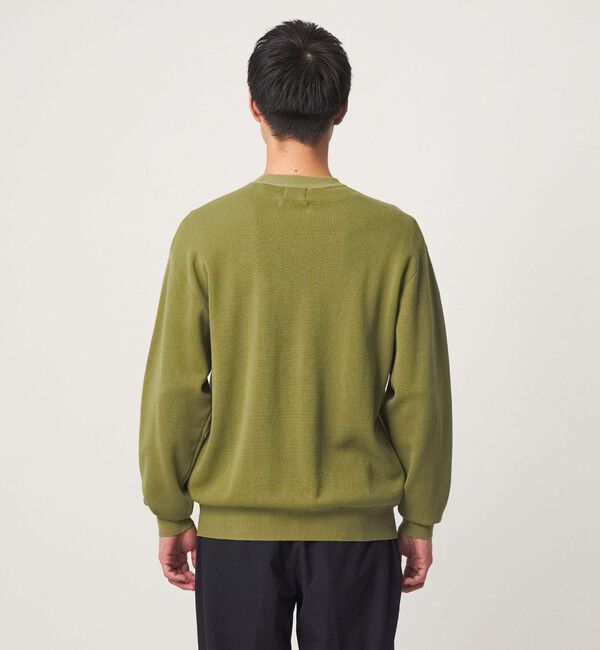 UNITED ARROWS green label relaxing「コットン カシミヤ ミラノリブ クルーネック ニット -ハンドウォッシャブル-」|ニット・セーター|