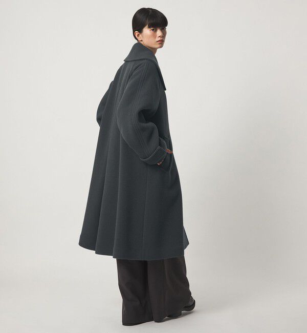 EMMEL REFINES「＜EMMEL REFINES＞EM Wボタン ビッグカラー テントコート」|その他|