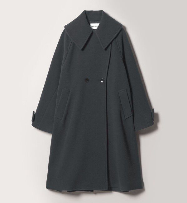 EMMEL REFINES「＜EMMEL REFINES＞EM Wボタン ビッグカラー テントコート」|その他|