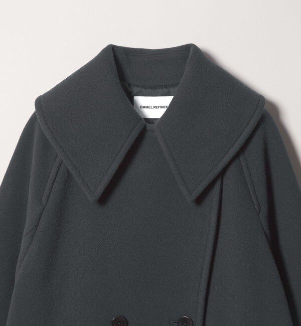 EMMEL REFINES「＜EMMEL REFINES＞EM Wボタン ビッグカラー テントコート」|その他|