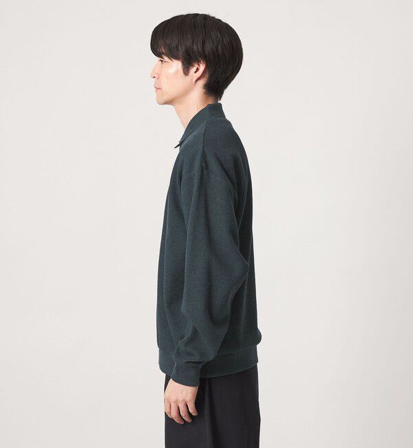 UNITED ARROWS green label relaxing「ワッフル 長袖 ポロシャツ」|ポロシャツ|