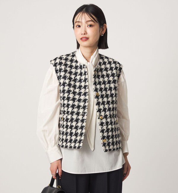 UNITED ARROWS green label relaxing「ファンシー チドリ ツイード ジレ ベスト」|ベスト・ジレ|その他1