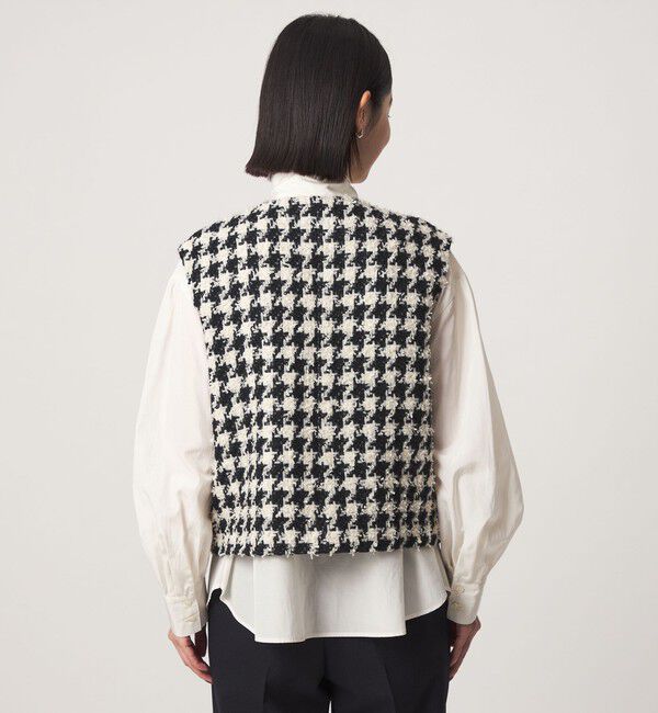 UNITED ARROWS green label relaxing「ファンシー チドリ ツイード ジレ ベスト」|ベスト・ジレ|