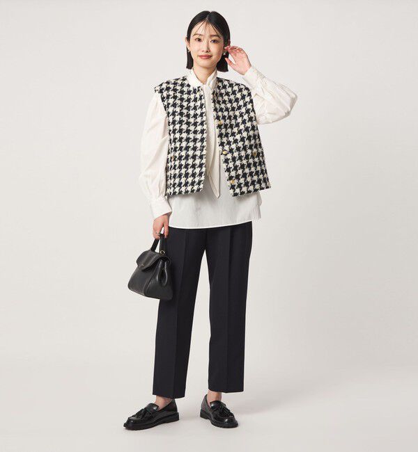 UNITED ARROWS green label relaxing「ファンシー チドリ ツイード ジレ ベスト」|ベスト・ジレ|