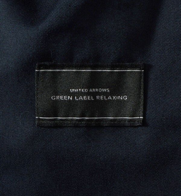 UNITED ARROWS green label relaxing「TC サテン スマートレッグ S2 パンツ -ストレッチ-」|チノ|