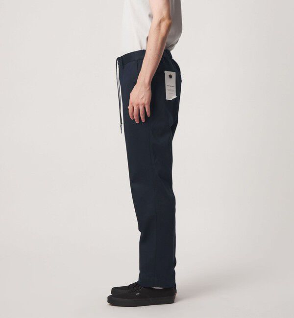 UNITED ARROWS green label relaxing「TC サテン スマートレッグ S2 パンツ -ストレッチ-」|チノ|