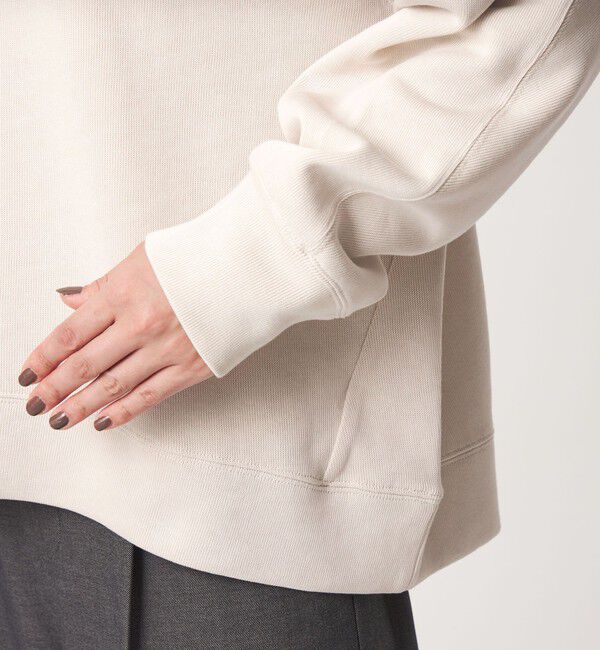 UNITED ARROWS green label relaxing「【WEB限定】＜at ease＞ダブルフェイス Vネック プルオーバー カットソー」|Tシャツ・カットソー|