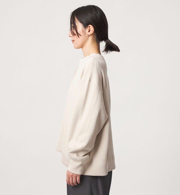 UNITED ARROWS green label relaxing「【WEB限定】＜at ease＞ダブルフェイス Vネック プルオーバー カットソー」|Tシャツ・カットソー|