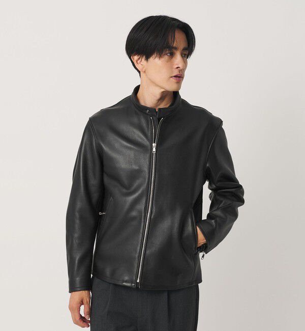 BEAUTY&YOUTH UNITED ARROWS「シープ レザー シングル ライダース ジャケット」|その他|