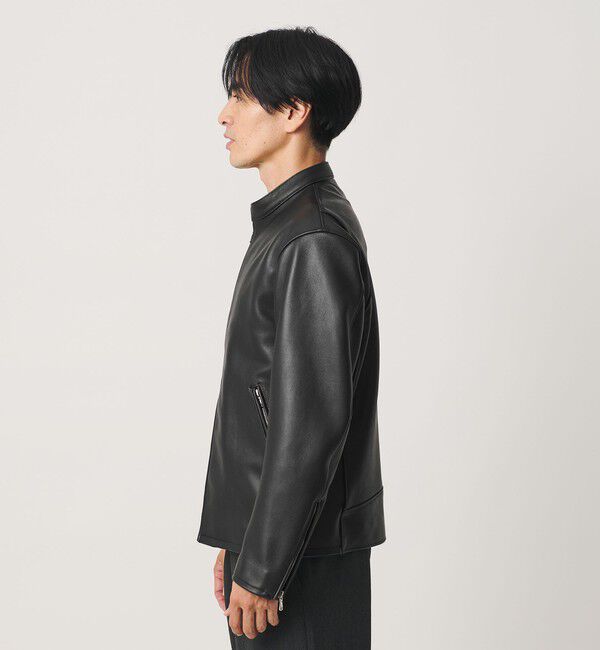 BEAUTY&YOUTH UNITED ARROWS「シープ レザー シングル ライダース ジャケット」|その他|