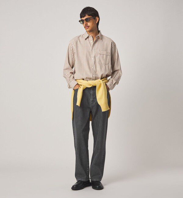 STEVEN ALAN「＜Steven Alan＞ 13.5oz デニム 5ポケット バギー パンツ」|デニム|